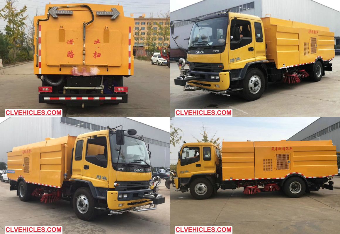 ISUZU FTR Sweeper Truck 