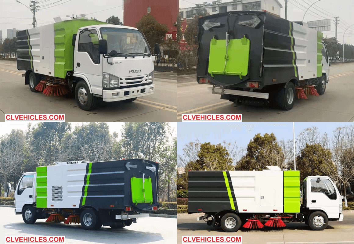 ISUZU N Series Road Sweeper Truck
