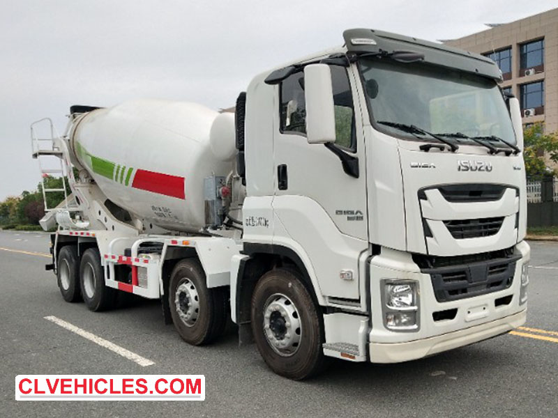 ISUZU concrete mixer truck