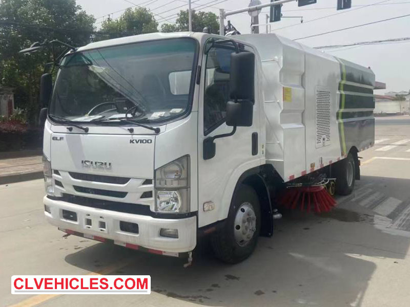 ISUZU Wash Sweeper truck