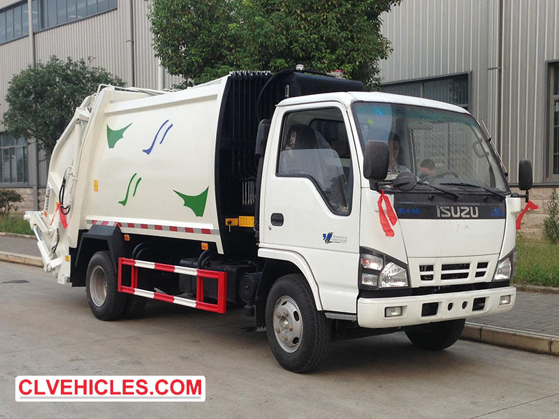 ISUZU 4ton compactor garbage truck ISUZU 4ton compactor garbage truck