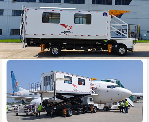 ISUZU Ambulifter en Pakistán